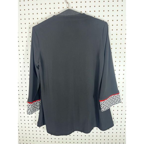 Joseph Ribkoff geometrical print blazer jacket size 4 - Picture 2 of 6